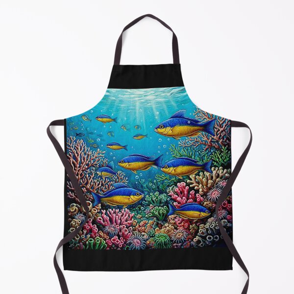 Item preview, Kupang damselfish (Chrysiptera hemicyanea) designed and sold by Helios Be. Lavsh.
