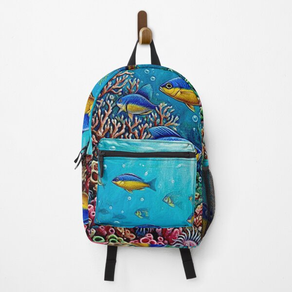 Item preview, Kupang damselfish (Chrysiptera hemicyanea) designed and sold by Helios Be. Lavsh.