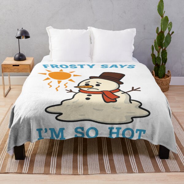 Item preview, Frosty the snowman(I'M SO HOT) designed and sold by JamesDunican.