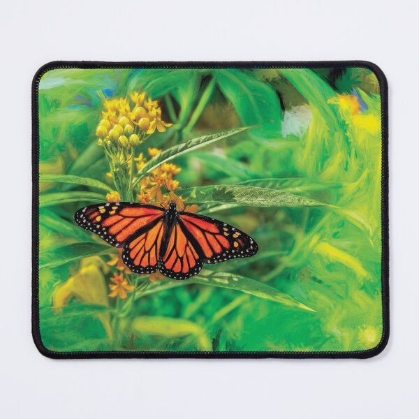 Item preview, Monarch Butterfly Sipping Milkweed Nectar designed and sold by Kay Brewer.