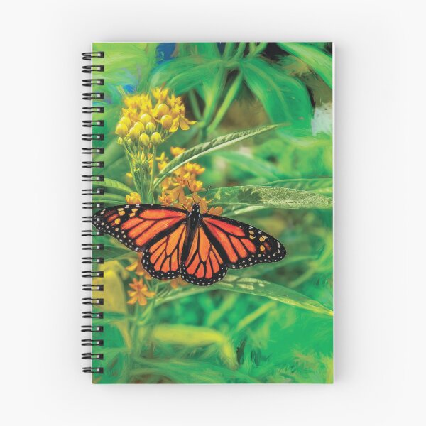 Item preview, Monarch Butterfly Sipping Milkweed Nectar designed and sold by Kay Brewer.