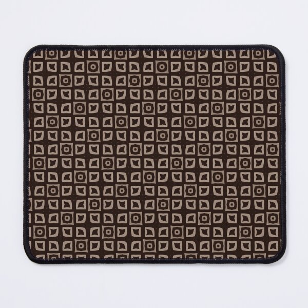 Item preview, Geometric pattern brown and beige designed and sold by FatBirdie.
