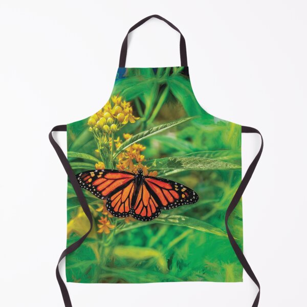 Item preview, Monarch Butterfly Sipping Milkweed Nectar designed and sold by Kay Brewer.