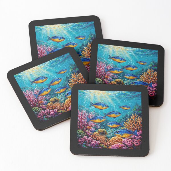 Item preview, Kupang damselfish (Chrysiptera hemicyanea)#1 designed and sold by Helios Be. Lavsh.