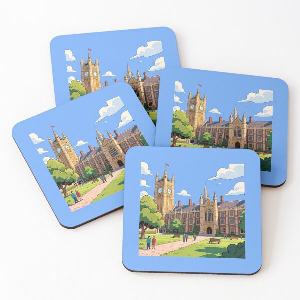 Item preview, Westminster School London – 3D Cute & Comic Campus Scene,  designed and sold by PaintMeWorld.