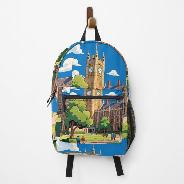 Item preview, Westminster School London – 3D Cute & Comic Campus Scene, designed and sold by PaintMeWorld.