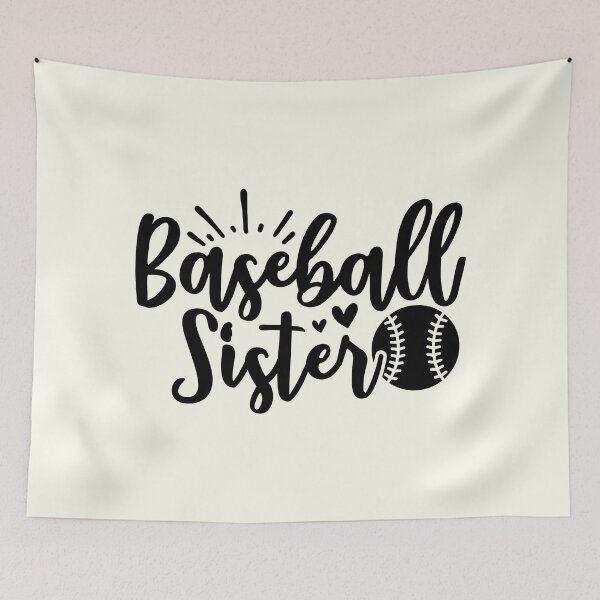 Item preview, Baseball Sister Apparel and Home Décor  designed and sold by Compass and a Camera.