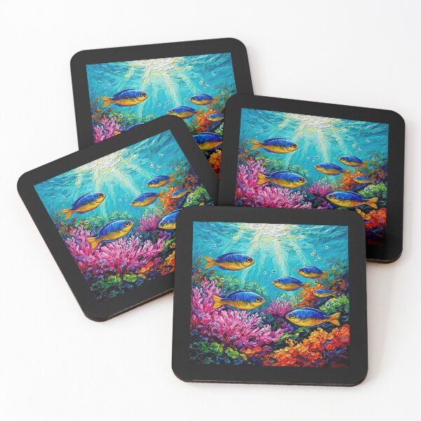 Item preview, Kupang damselfish (Chrysiptera hemicyanea)#2 designed and sold by Helios Be. Lavsh.