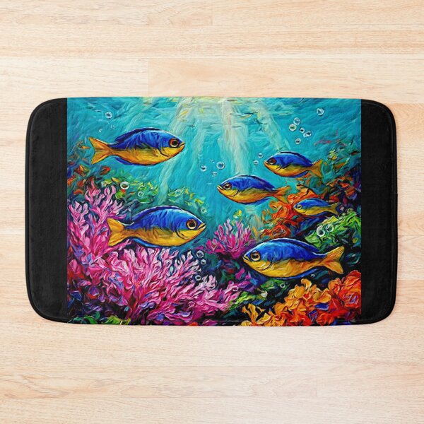 Item preview, Kupang damselfish (Chrysiptera hemicyanea)#2 designed and sold by Helios Be. Lavsh.
