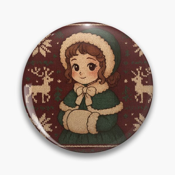 Item preview, Just A Girl Who Loves Winter & Holidays - Ugly Christmas Sweater designed and sold by MAGICKEY2024.