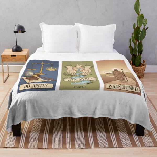 Item preview, Micah 6:8 Christian Poster Trio – Do Justly, Love Mercy, Walk Humbly. designed and sold by loveandlightrb.