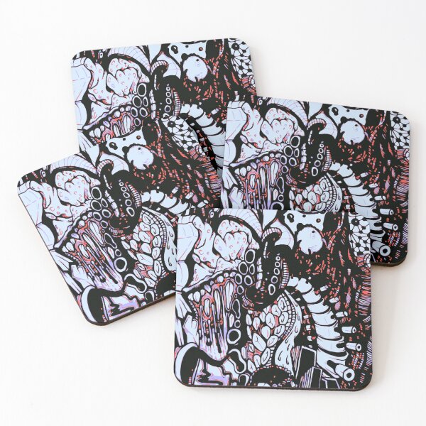 Item preview, Freeform doodle Chaos Graffiti Art designed and sold by ariverrr.