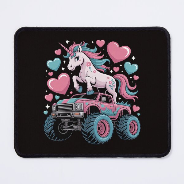 Item preview, Monster Truck Unicorn Girl Birthday Party Monster Truck designed and sold by MelSurf.