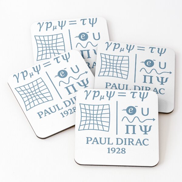 Item preview, Paul Dirac Equation designed and sold by Elgic.