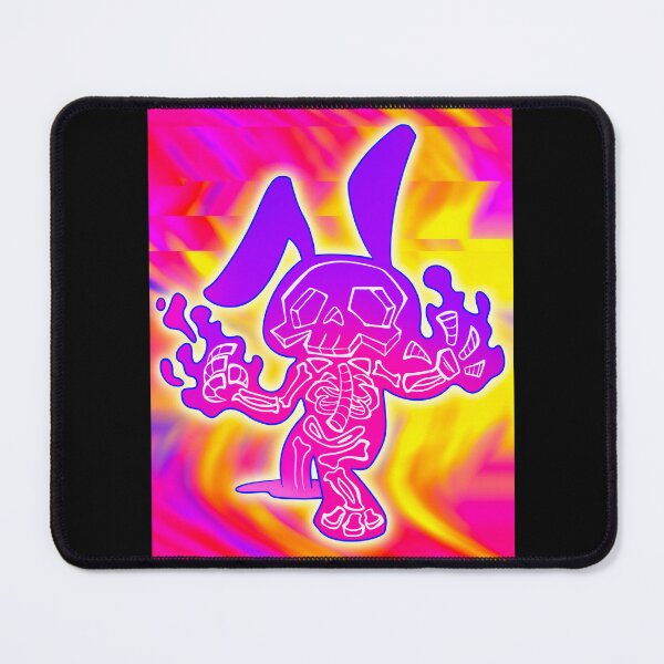 Item preview, Neon Skeleton Rabbit designed and sold by janamatrix.