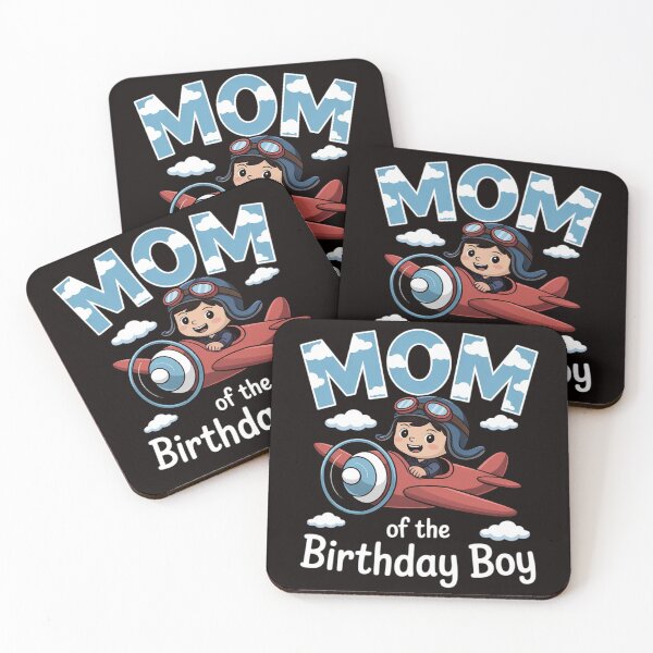 Item preview, Mom Of The Birthday Boy Airplane Pilot Flying Family designed and sold by MelSurf.