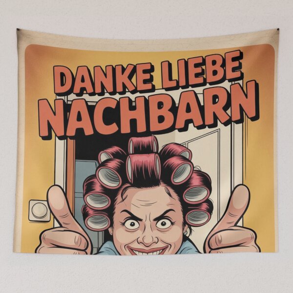 Item preview, Thank you, dear neighbors! Sarcastic, Loud Neighbors, Humorous, Gift, Retro designed and sold by Antik by Schulz.