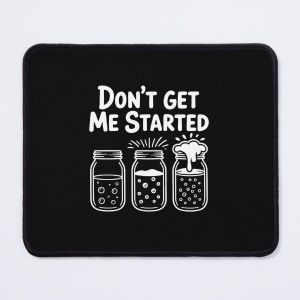 Item preview, Don't Get Me Started  Funny Brewing Beer Mason Jar Humor designed and sold by SweetWhimsyHub.
