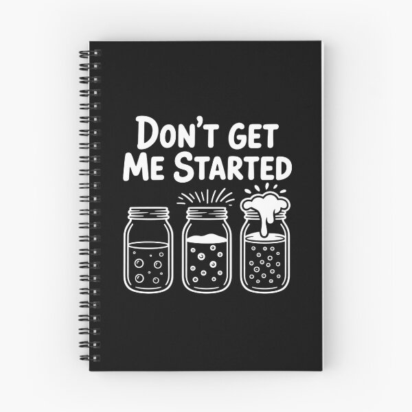 Item preview, Don't Get Me Started  Funny Brewing Beer Mason Jar Humor designed and sold by SweetWhimsyHub.