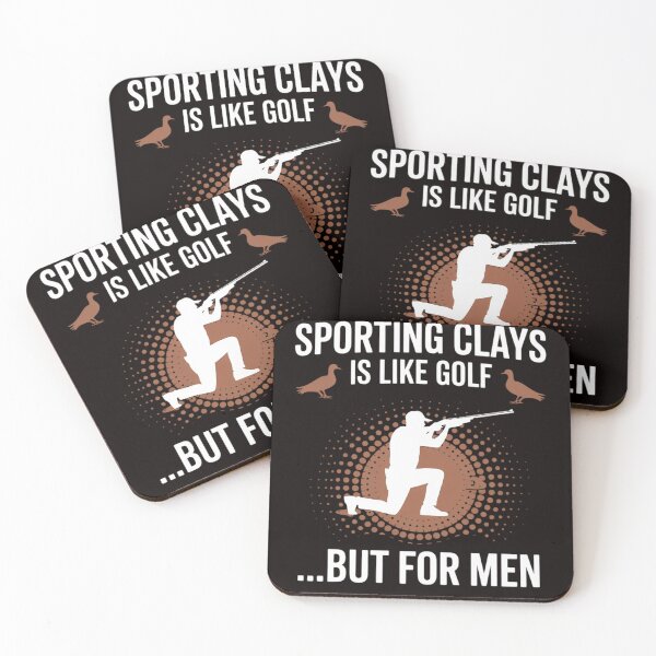 Item preview, Mens Sporting Clays Is Like Golf But For Men Trap Skeet Shooting designed and sold by MelSurf.
