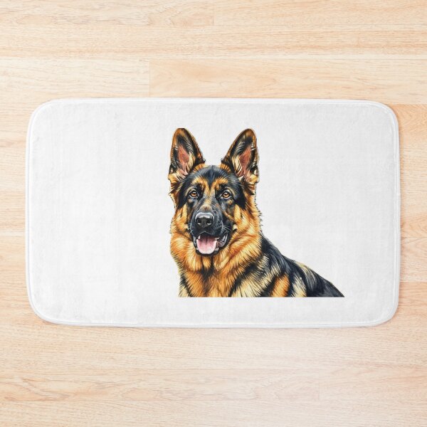 Item preview, German Shepherd – Strong and Elegant Watercolor Art designed and sold by josiasalves65.