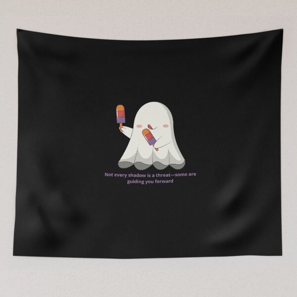 Item preview, The Ghost Who Steals the Spotlight with Ice Cream designed and sold by زينتريتي.