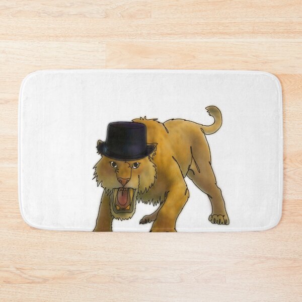Item preview, Sabertooth Tiger Wearing a Top Hat - animalzinhats  designed and sold by Ashley’sAnimalz.