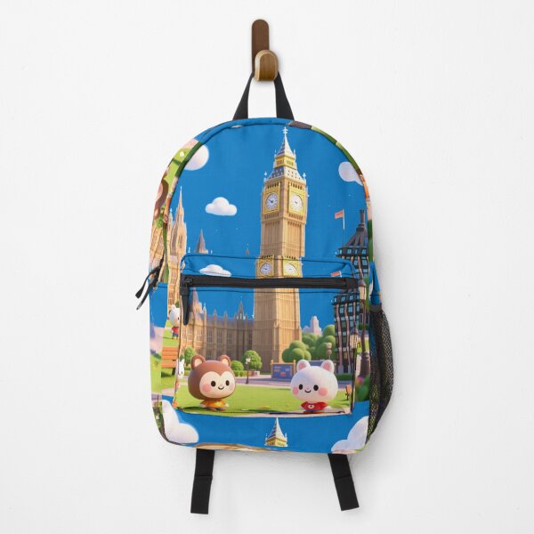 Item preview,  Westminster School London – 3D Cute & Comic Campus Scene,  designed and sold by PaintMeWorld.