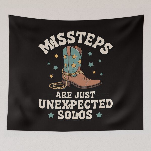 Item preview, Line Dancing Missteps Are Just Unexpected Solos Line Dancer designed and sold by MelSurf.
