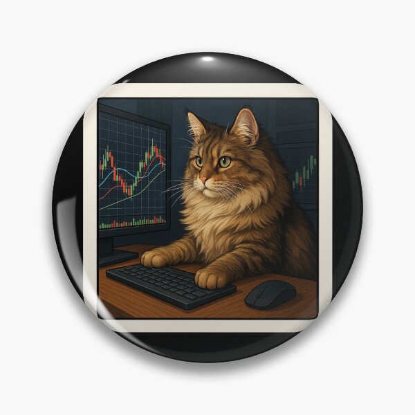 Item preview, Maine Coon Stock Trader Cat designed and sold by Fort Galaxy.