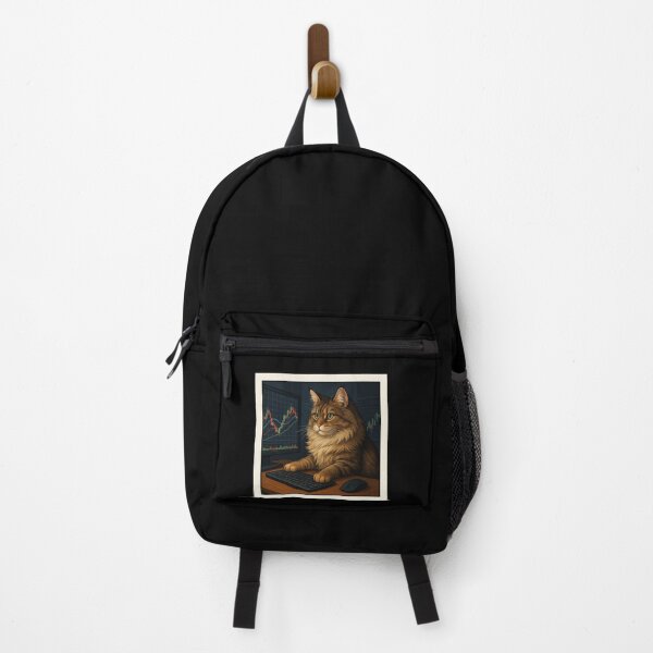 Item preview, Maine Coon Stock Trader Cat designed and sold by Fort Galaxy.