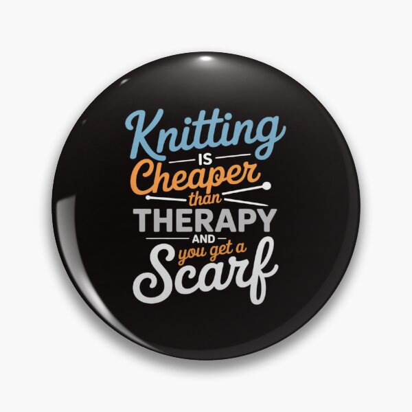 Item preview, Knitting Therapy Knitter designed and sold by MelSurf.