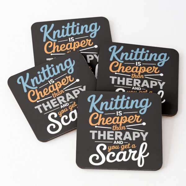 Item preview, Knitting Therapy Knitter designed and sold by MelSurf.