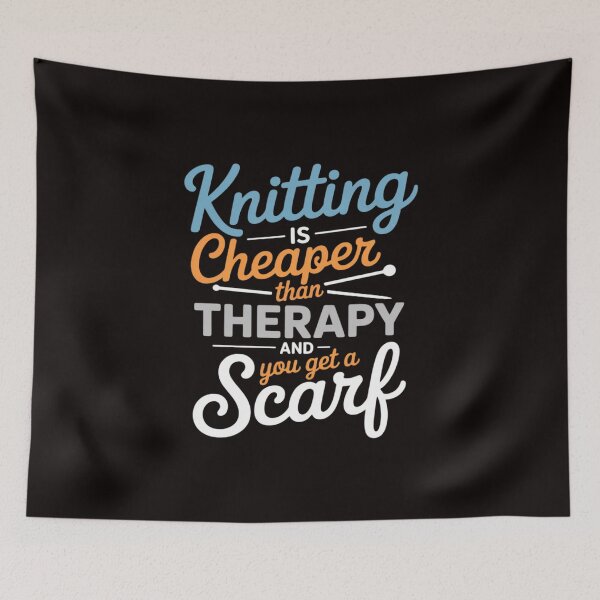 Item preview, Knitting Therapy Knitter designed and sold by MelSurf.