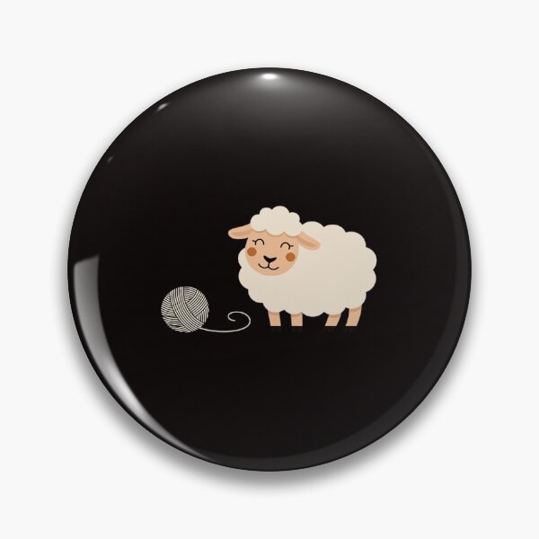 Item preview, Knitting Crocheting Sheep Knitter Yarn Needle designed and sold by MelSurf.