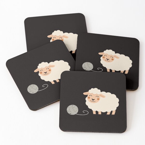 Item preview, Knitting Crocheting Sheep Knitter Yarn Needle designed and sold by MelSurf.