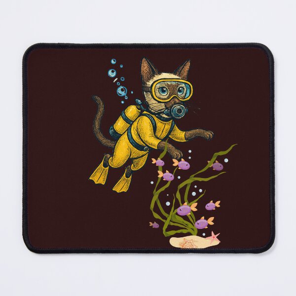 Item preview, Scuba Diving for Cat Lover designed and sold by Thanineemedia.