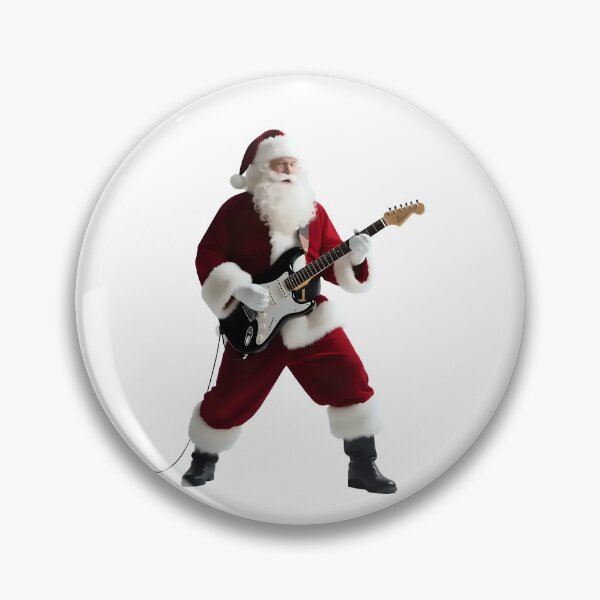 Item preview, Santa's playing guitar. designed and sold by Nomad-Maynard.