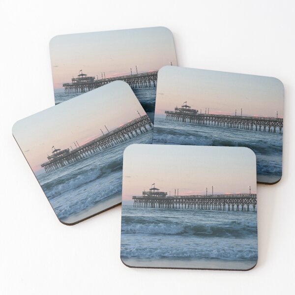 Item preview, Cherry Grove Pier at Sunrise designed and sold by MBGSL DESIGNS .