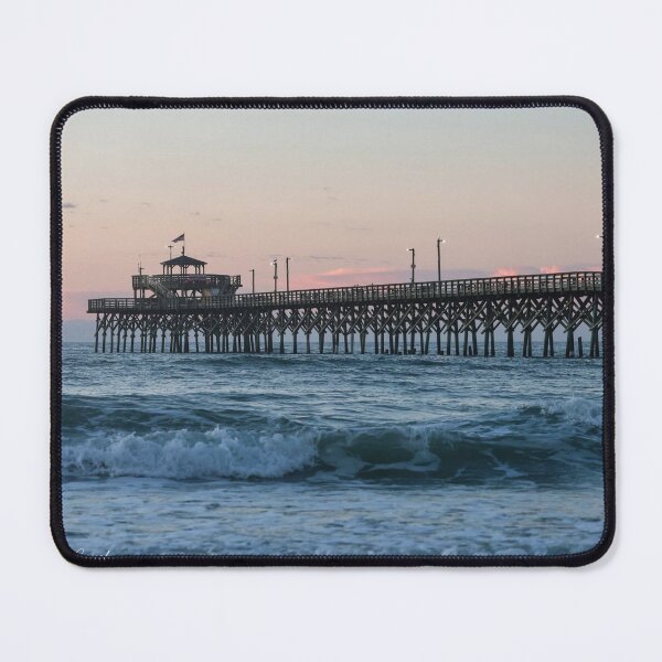 Item preview, Cherry Grove Pier at Sunrise designed and sold by MBGSL DESIGNS .