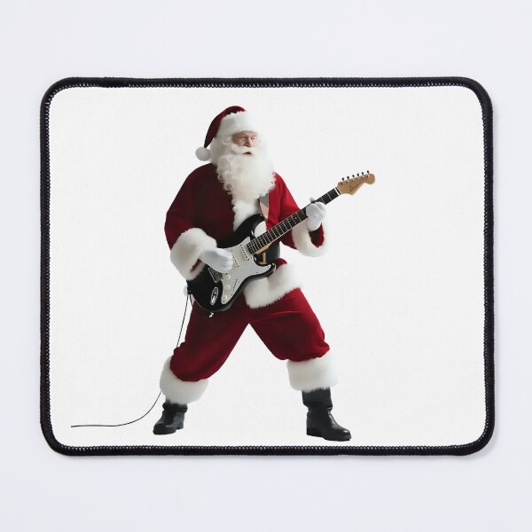 Item preview, Santa's playing guitar. designed and sold by Nomad-Maynard.