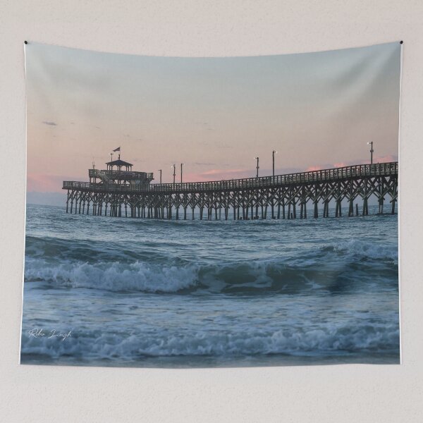 Item preview, Cherry Grove Pier at Sunrise designed and sold by MBGSL DESIGNS .
