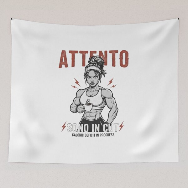 Item preview, Attento, sono in cut. Donna designed and sold by FlagFinity.