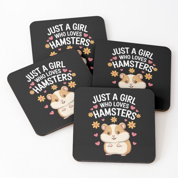 Item preview, Just A Girl Who Loves Hamsters Rodent Pet Owner Small Hamster Lover designed and sold by Gogetgiggles.