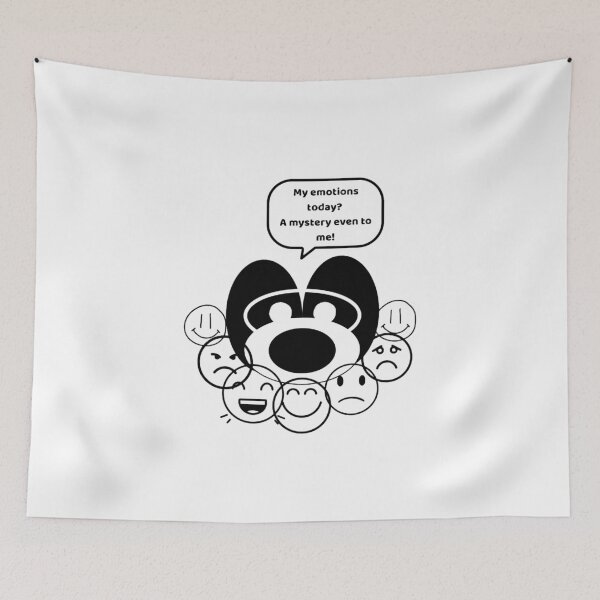 Item preview, My emotions today? A mystery even to me. designed and sold by Studio Yvonne .