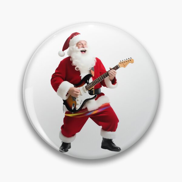 Item preview, Santa's playing guitar. designed and sold by Nomad-Maynard.