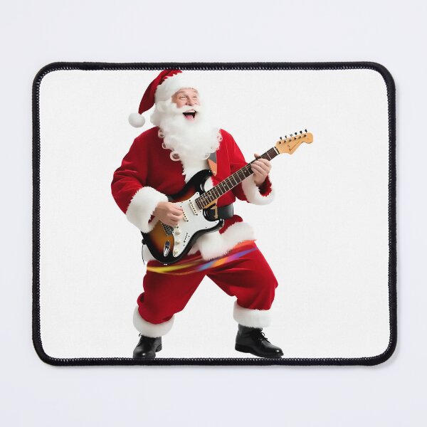 Item preview, Santa's playing guitar. designed and sold by Nomad-Maynard.