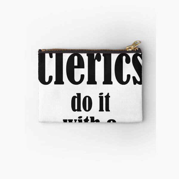 Item preview, Clerics Do It - War - Black designed and sold by EchoTheBard.