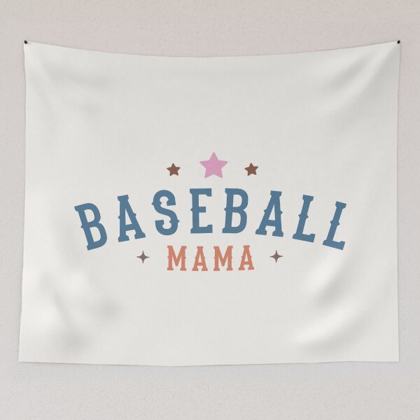 Artikelvorschau, Baseball Mama Bekleidung und Heimdekor entworfen und verkauft von Compass and a Camera.