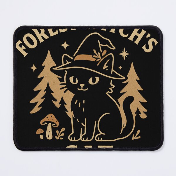 Item preview, Forest Witch’s Cat – Woodland Familiar Witchcore T-Shirt designed and sold by PurfectAttitude.